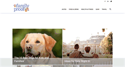 Desktop Screenshot of familyproof.com